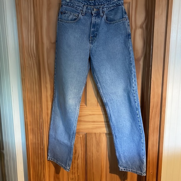 VINTAGE Polo Jean Company Straight Leg- Size 6 - Picture 2 of 8